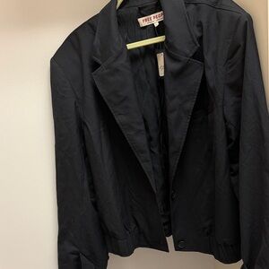 Free People Classic Black Jacket